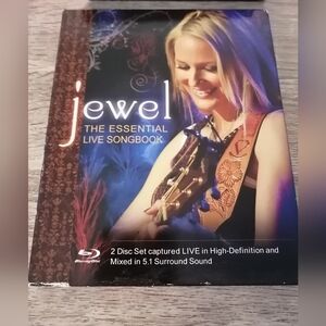 Jewel the essential Live songbook Blu-ray 2 disc DVD
